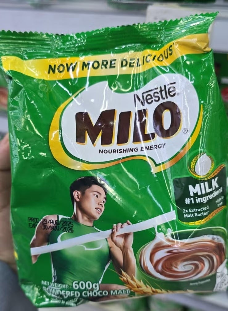 G - Milo Powdered Choco Malt Milk Drink 600g